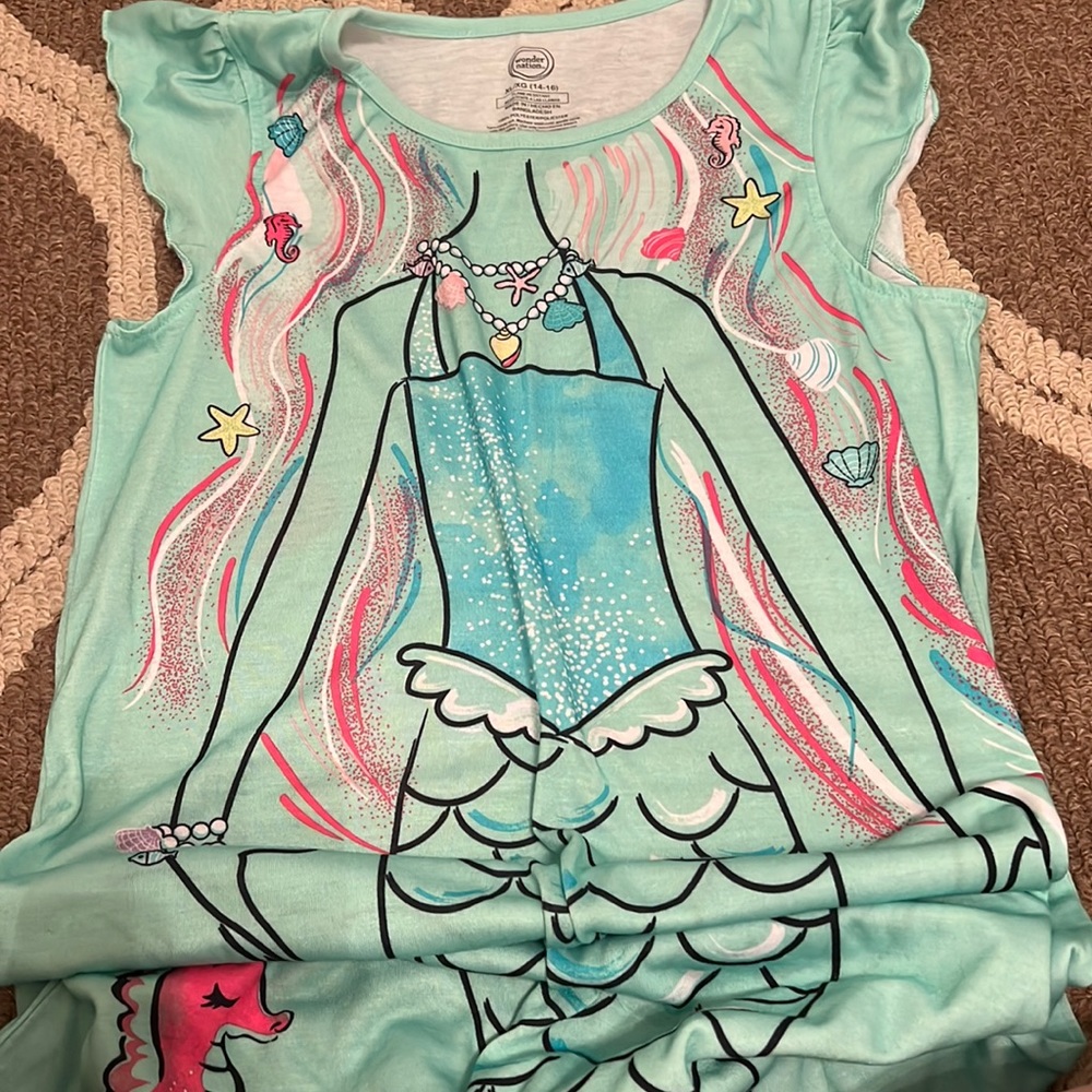 mermaid nightgown
